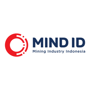 PT Mineral Industri Indonesia (MIND ID) logo
